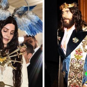 Jared Leto And Lana Del Rey In Gucci