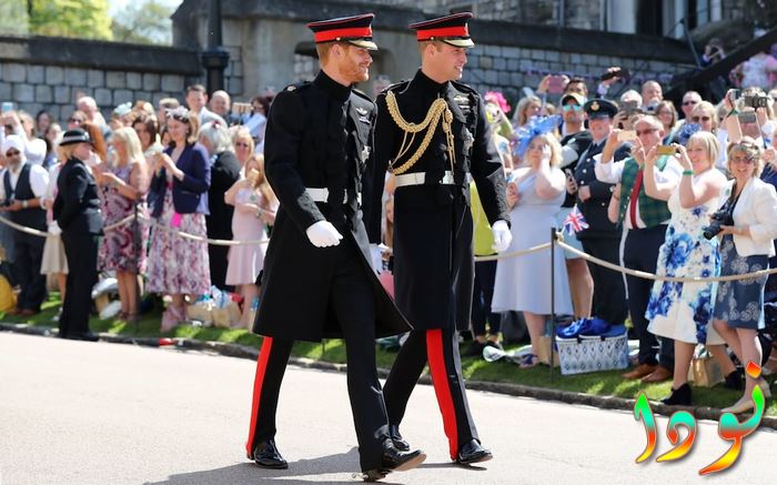 الأمير هاري و وليام يرتديان الزي الرسمي للبلوز والرويال