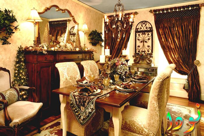 ديكور غرفة طعام تصميم ستيل