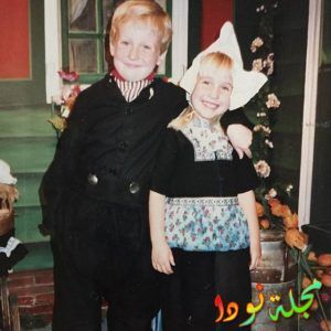 اليسون ماك وهي صغيرة