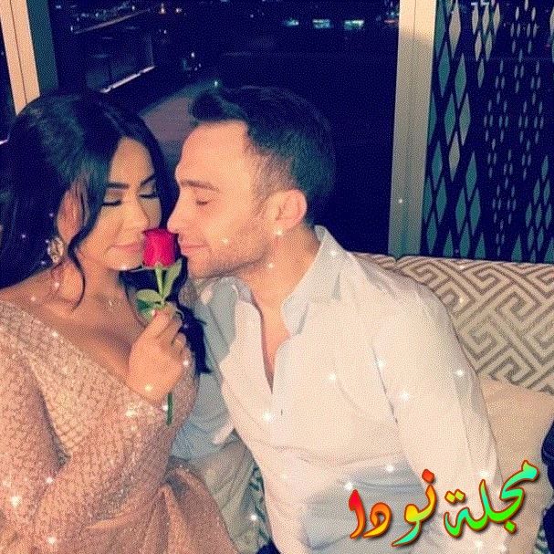 الرومانسية بين شيرين وحسام