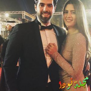 طارق الإبياري وزوجته