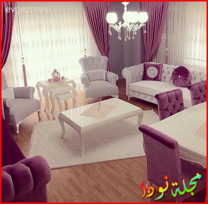 انتريهات مودرن تركي لون كشمير رمادي بترولي أزرق زيتي ديكورات و أزياء