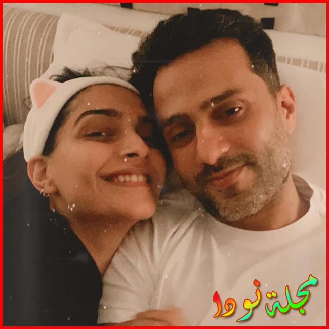 Sonam Kapoor Ahuja وزوجها