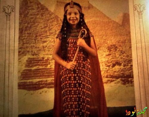 صورة مريم محمود الجندي وهي طفلة